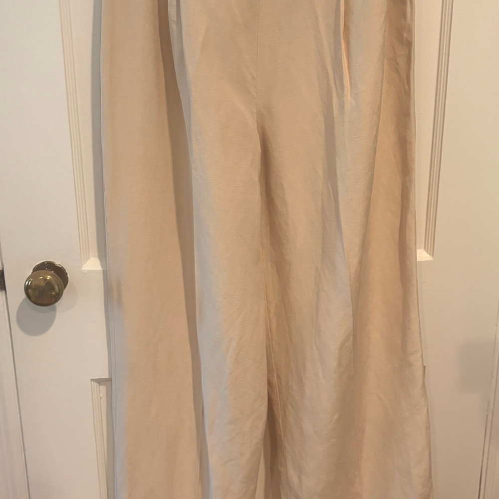 Eileen Fisher Linen-Silk Pants
